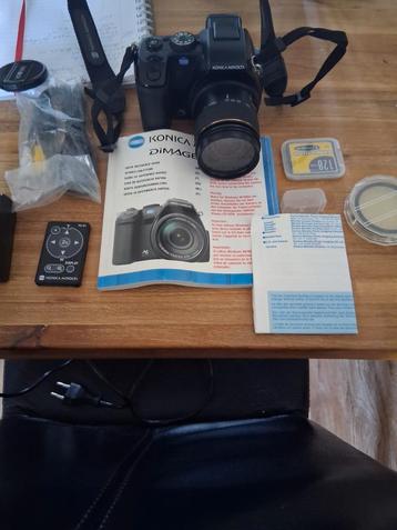 Konica-Minolta Dimage A200. Zoom bereik lens 28 tot 200mm beschikbaar voor biedingen