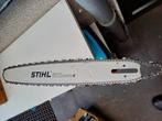 stihl zaagblad met ketting 50 cm, Ophalen, Zo goed als nieuw, Overige soorten, Stihl