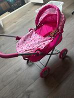 Popwagen met pop, Kinderen en Baby's, Speelgoed | Poppen, Ophalen of Verzenden, Zo goed als nieuw, Babypop