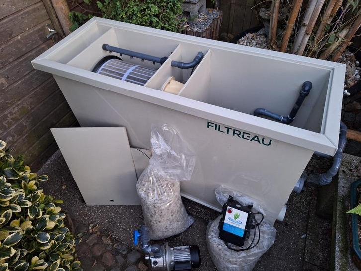 Complete combi trommelfilter tot 30 kuub ( reinigt zichzelf, Tuin en Terras, Vijver-toebehoren, Gebruikt, Vijverfilter, Ophalen