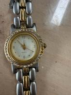 Vintage Dameshorloge met Strass, Overige merken, Gebruikt, Staal, Polshorloge