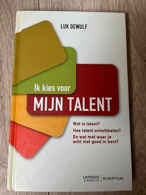Luk Dewulf - Ik kies voor mijn talent, Boeken, Wetenschap, Zo goed als nieuw, Verzenden