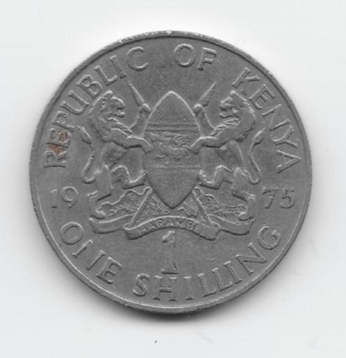 Kenia 1 shilling 1975 KM# 14, Postzegels en Munten, Munten | Afrika, Losse munt, Overige landen, Verzenden