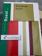 Basisboek Recht - Mr. O.A.P. van der Roest, Ophalen of Verzenden, Gelezen, Niet van toepassing