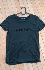 Bijna nieuw zwart t shirt maat s, Ophalen of Verzenden, Zo goed als nieuw, Zwart, Korte mouw