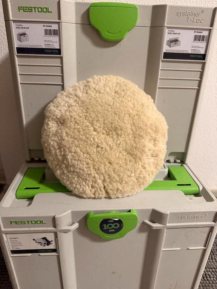 lamswollen polijstvacht 150 mm padden polijstschijven, Auto diversen, Onderhoudsmiddelen, Ophalen of Verzenden