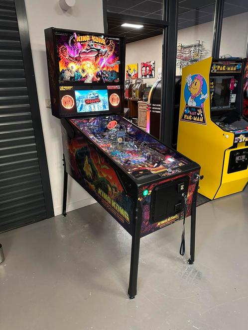 Prachtige flipperkast Stern King Kong Limited Edition, Verzamelen, Automaten | Flipperkasten, Zo goed als nieuw, Dot-matrix, Flipperkast