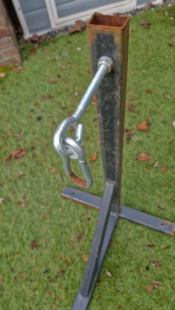 Muurbeugel voor bokszak, Sport en Fitness, Boksen, Bokszak, Ophalen