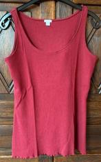 Bordeaux- wijnrood rood hemdje, top, topje; TCM; 44 / 46, Kleding | Dames, Grote Maten, Ophalen of Verzenden, Zo goed als nieuw