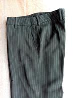 Dames pantalon pinstripe zwart mt 36, Zwart, Ophalen of Verzenden, Zo goed als nieuw, Maat 36 (S)