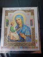 Borduurpatroon van Russisch icoon op linnen (10), Ophalen of Verzenden, Nieuw, Handborduren, Patroon