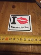 I love samantha fox, Ophalen of Verzenden, Zo goed als nieuw