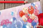 Partij 6-pack diamond painting wenskaarten verjaardag, Diversen, Wenskaarten, Ophalen of Verzenden, Nieuw