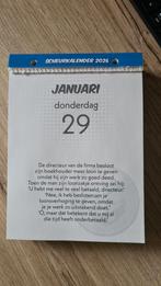 Scheurkalender moppen 2026, Ophalen of Verzenden, Dagkalender, Zo goed als nieuw