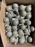 ️ Metalen paalkappen / hoedjes met bol – Verzinkt – 8080 mm, Doe-het-zelf en Verbouw, Gereedschap | Overige machines, Ophalen