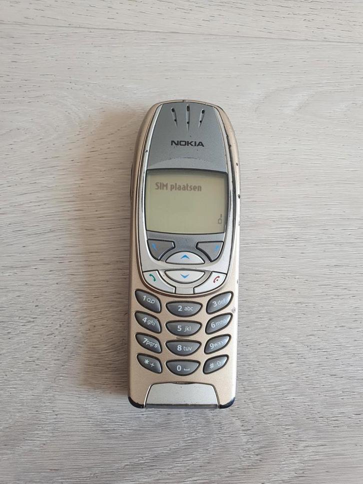 Klassieke Nokia 6310i goud in goede staat, Telecommunicatie, Mobiele telefoons | Hoesjes en Frontjes | Nokia, Ophalen of Verzenden