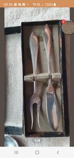 vis bestek verzilverd, Antiek en Kunst, Ophalen of Verzenden