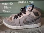 Jordan 1 mid, Kleding | Heren, Schoenen, Ophalen of Verzenden, Zo goed als nieuw