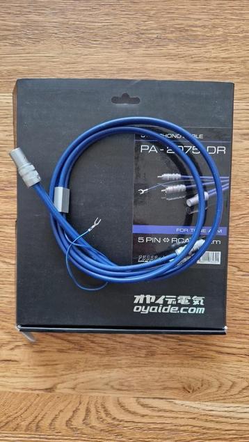 Oyaide PA-2075 DR V2 102SSC DIN-RCA Phonokabel 1.2 meter beschikbaar voor biedingen