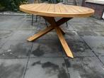 Exotan Tuintafel Java - Teak - Naturel rond, Ophalen, Gebruikt, Rond, Teakhout