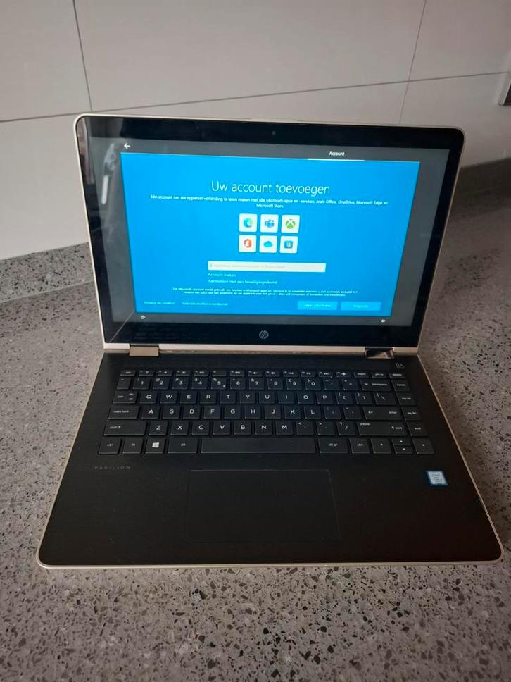 HP Pavilion Laptop - Convertible 360, Computers en Software, Windows Laptops, Zo goed als nieuw, 14 inch, Qwerty, Met touchscreen