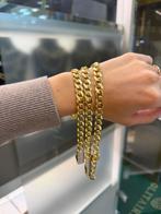 18KT Goud - 53.4 Gram - Set vrouw - CUBAN - Collier Armband, Ophalen, Nieuw, Goud
