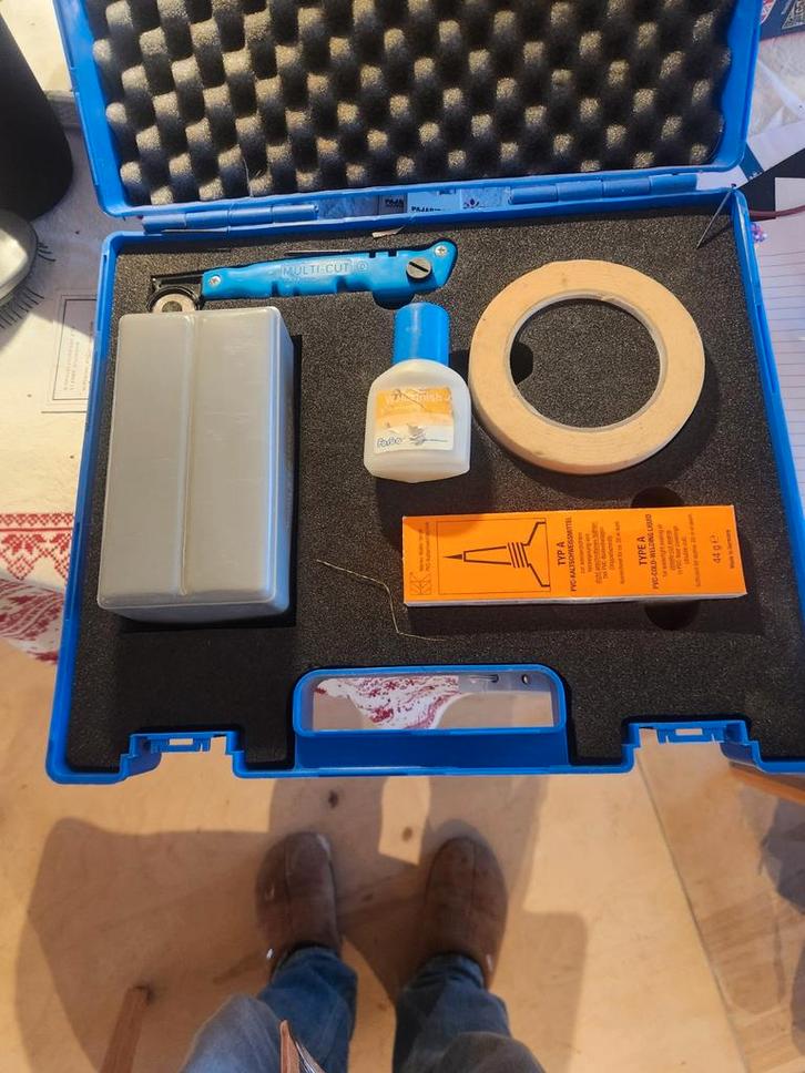 Marmoleum Linoleum Naden Snijder, Huis en Inrichting, Stoffering | Vloerbedekking, Gebruikt, Ophalen of Verzenden