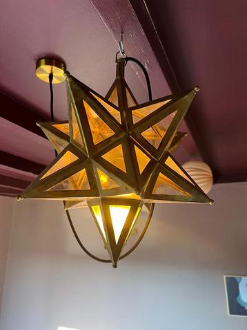 Club Nomad Messing Ster Lamp - Handgemaakt beschikbaar voor biedingen
