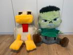 Chicken Jockey Minecraft Knuffel, Ophalen of Verzenden, Zo goed als nieuw, Overige typen