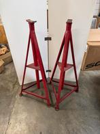 2 Koni steunen brug 3,5 ton rood (Nr: 1968), Ophalen, Zo goed als nieuw, Hydraulisch, Garagekrik