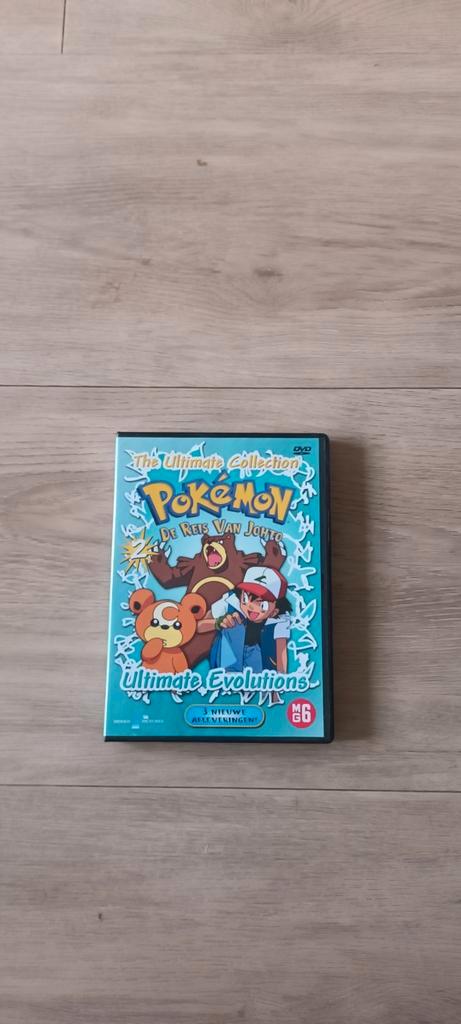 Pokémon Ultimate Evolutions dvd deel 2, Cd's en Dvd's, Dvd's | Tv en Series, Zo goed als nieuw, Actie en Avontuur, Alle leeftijden
