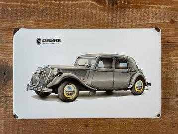 Citroën Traction Avant Emaille Bord Celar Portugal beschikbaar voor biedingen