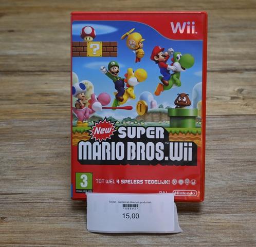 Wii New super Mario Bross Wii, Spelcomputers en Games, Games | Nintendo Wii, Gebruikt, 3 spelers of meer, Vanaf 3 jaar, Ophalen of Verzenden
