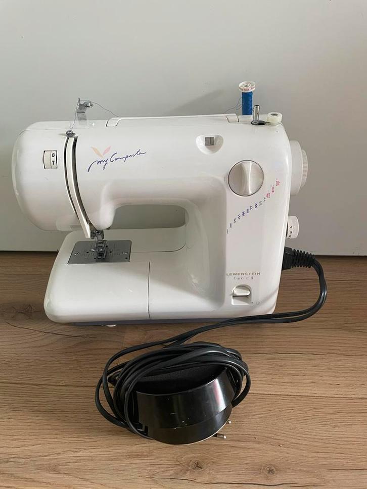 Lewenstein My Compacta C-8 Naaimachine - Compact & Functione, Antiek en Kunst, Antiek | Naaimachines, Ophalen
