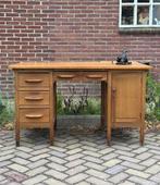 Brocante bureau - hout - landelijk, Antiek en Kunst, Ophalen