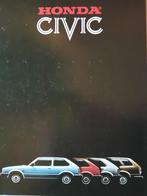 Brochure Honda Civic uit 1982, Ophalen of Verzenden, Zo goed als nieuw, Honda