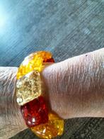 3 rekbare barensteen armbanden, Sieraden, Tassen en Uiterlijk, Antieke sieraden, Verzenden, Overige materialen, Armband