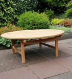 Round coffeetable – design Hans Wegner,  produced by Andreas, Ophalen, Gebruikt, Minder dan 50 cm, Design vintage