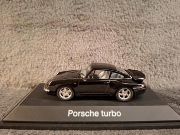 Porsche 911 Turbo 1:43 - 1995 - Black beschikbaar voor biedingen