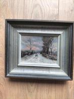 Winterlandschap, Antiek en Kunst, Ophalen of Verzenden