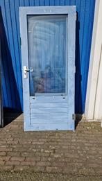 Buitendeur dubbelglas 87,5 x 201 ( 499 ), Doe-het-zelf en Verbouw, Deuren en Horren, Ophalen, Gebruikt, 80 tot 100 cm, Buitendeur