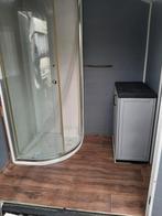 Douchecabine halfrond 80cm, Doe-het-zelf en Verbouw, Sanitair, Ophalen of Verzenden, Zo goed als nieuw, Douche