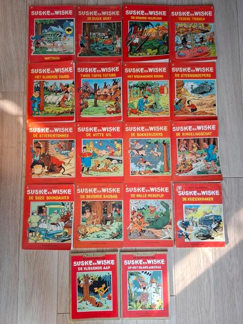 Suske en wiske (1e druk alles ), Boeken, Stripboeken, Gelezen, Meerdere stripboeken, Ophalen of Verzenden