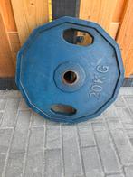 20 kg halter schijven, Sport en Fitness, Fitnessmaterialen, Ophalen of Verzenden, Zo goed als nieuw