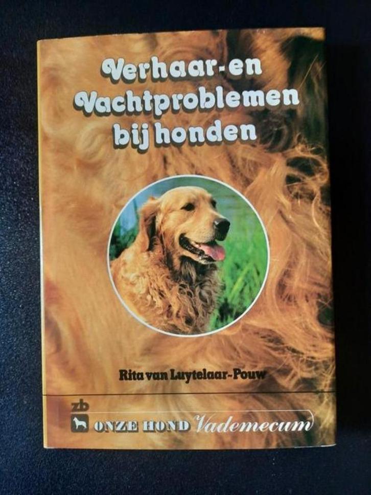 Verhaar-, en vachtproblemen bij honden . Rita van Luytelaar, Boeken, Dieren en Huisdieren, Zo goed als nieuw, Honden, Ophalen of Verzenden