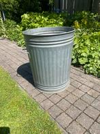 Zinken emmer / vuilnisbak, Ophalen, Gebruikt, Minder dan 50 cm