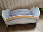 Babyborn bedje met regenboog, Kinderen en Baby's, Ophalen, Zo goed als nieuw, Minder dan 140 cm, Minder dan 70 cm