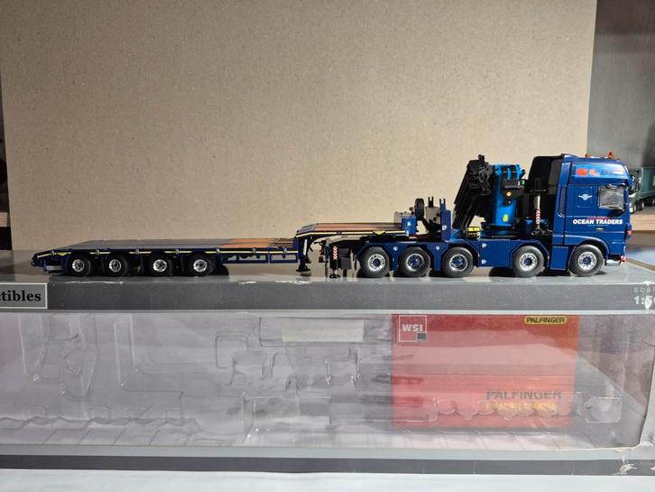 WSI Daf XF SSC Ocean Traders, Hobby en Vrije tijd, Modelauto's | 1:50, Zo goed als nieuw, Bus of Vrachtwagen, Wsi, Ophalen of Verzenden
