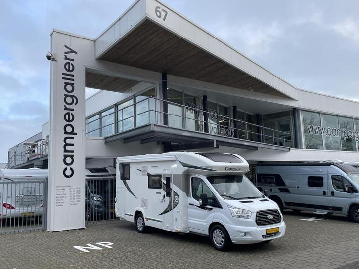 Chausson Titanium 627 GA ENKELE BEDDEN+HEFBED, Caravans en Kamperen, Campers, Bedrijf, tot en met 4, Half-integraal, Chausson