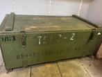 Vintage Militaire Kist - Legerkist - Opbergkist, Antiek en Kunst, Ophalen